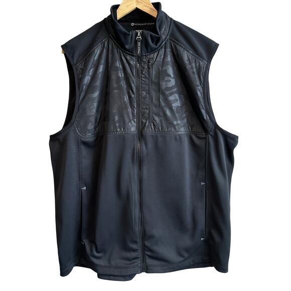 Vineyard Vines Other - Vineyard Vines Fairhaven Performance Vest OTG Outwear Black XL